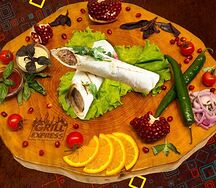 Кебаб из курицы в лаваше