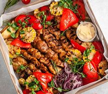 Куриные шашлычки