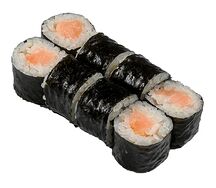 Копченый сяке маки
