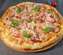 Мясная мини пицца 4 мяса