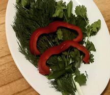 Букет сезонной зелени