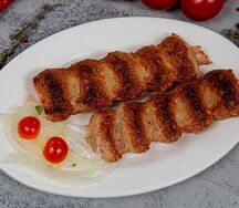 Люля-кебаб из говядины и свинины