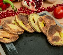 Печеный картофель на углях