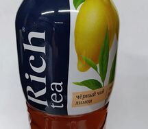 Rich чай черный с лимоном