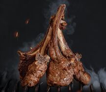 Шашлык из каре ягненка