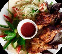 Шашлык из куриной голени 