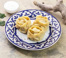 Манты классические рубленые