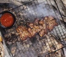 Шашлык из спинки барашка