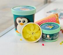 Мороженое Манго-гуава на фруктозе в стаканчике
