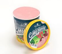 Смузини Вишня-малина-яблоко в ведёрке