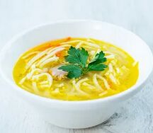 Лапша куриная