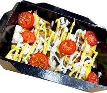 Фрай бокс с курицей и грибами