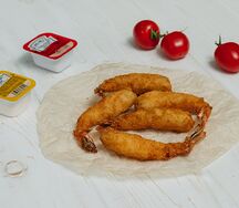 Креветки в кляре