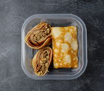 Блинчики с мясом
