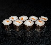 Малый с лососем и сыром