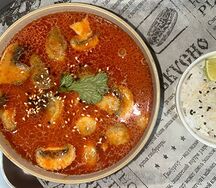 Суп Том Ям с морепродуктами