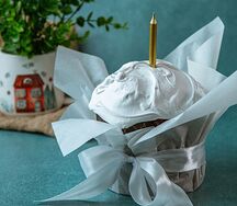 Кулич с маком