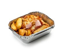 Картофельные дольки с беконом
