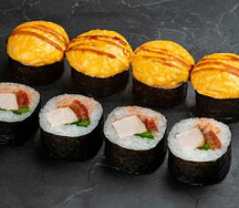 Запечённый с курицей