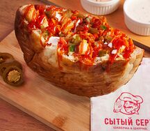 Острая с курицей