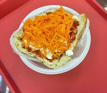 Шаверма Чесночная Двойное мясо с бараниной