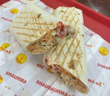 Шаурма Чесночная Двойное мясо с бараниной