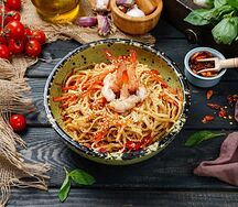 Удон с морепродуктами