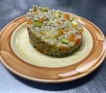 Булгур с овощами