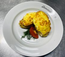 Гнездо куриное с овощами