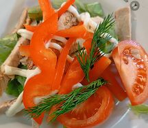 Из буженины с овощами