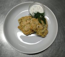 Оладья из куриного филе