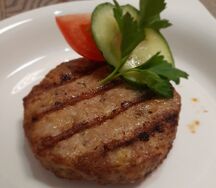 Бифштекс из свинины на гриле