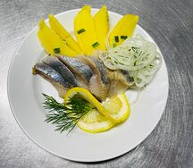 Сельдь с картофелем