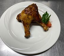 Окорочок куриный жареный
