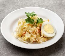 Капустный с яйцом