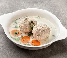 Кнели из индейки с тыквой