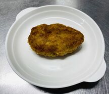Котлета из горбуши жареная