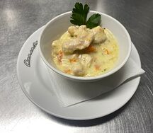 Фрикасе из куриного филе