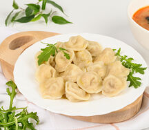 Пельмени Уральские отварные с маслом
