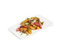 Картофель по-деревенски с охотничьими колбасками
