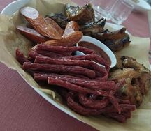 Мясная тарелка к пиву