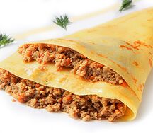Блин Классический с мясным фаршем