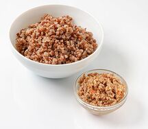 Каша гречневая с мясным фаршем