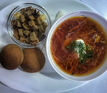 Борщ с говядиной