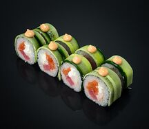 Фреш с лососем, тунцом и курицей