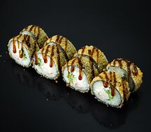 Жареный с курицей