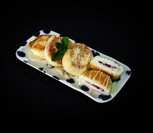 Сырники с вишней