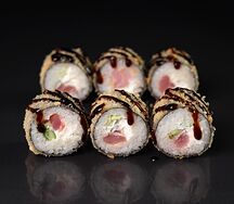 Малый жареный ролл с тунцом 