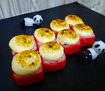 Запеченная калифорния с креветкой
