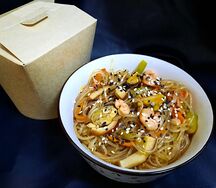 Фунчоза с морепродуктами